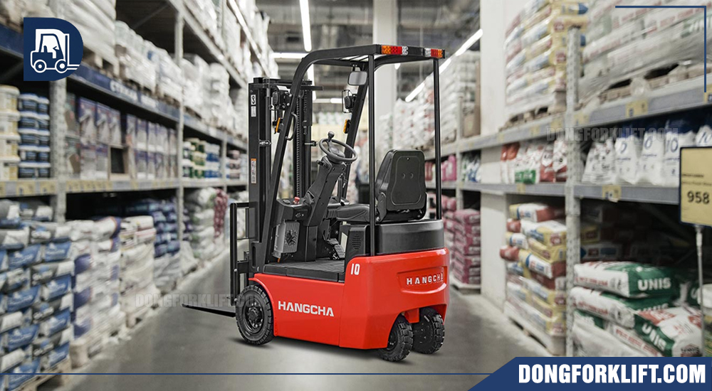 Xe nâng điện 1 tấn Hangcha