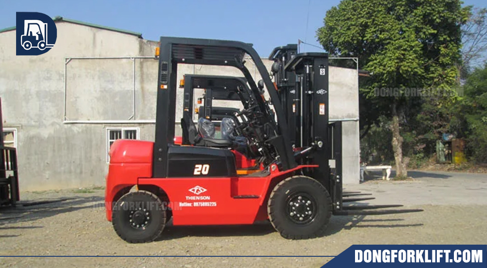 Xe nâng dầu 2 tấn giá rẻ được sử dụng rộng rãi trong nhiều kho, xưởng, nhà máy,…