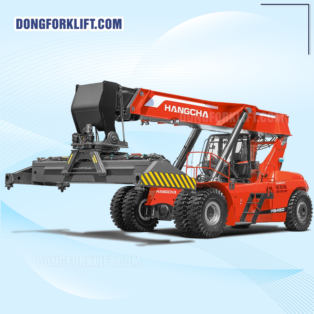 Xe nâng gắp container 45 tấn