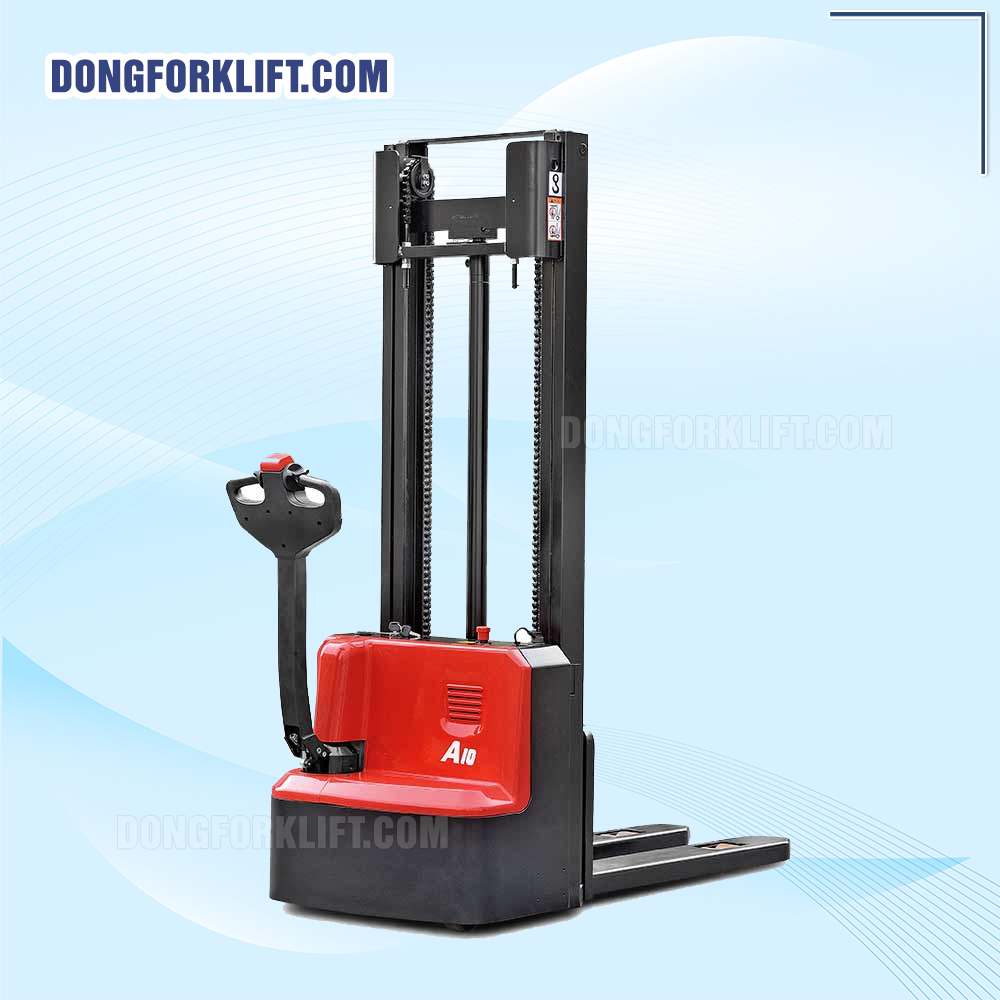Xe nâng tay điện cao 1 tấn